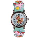 Fako® - Kinderhorloge - 3D - Eenhoorn Bubbles – Mintgroen, Nieuw, Verzenden