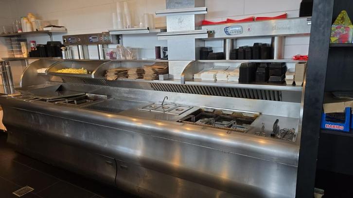 Nog te reviseren - Perfecta bakwand friteuse 2x 2  mands 1x, Zakelijke goederen, Horeca | Keukenapparatuur, Ophalen of Verzenden