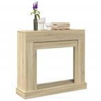 vidaXL Haardombouw 100x30x87,5 cm bewerkt hout sonoma, Verzenden, Nieuw