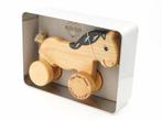 Houten paardje gepersonaliseerd, Kinderen en Baby's, Speelgoed | Houten speelgoed, Verzenden, Nieuw, Duw- of Trekspeelgoed