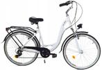 Vouwfiets - 26 inch - met 7 versnellingen - wit zwart, Fietsen en Brommers, Fietsen | Vouwfietsen, Ophalen of Verzenden, Nieuw