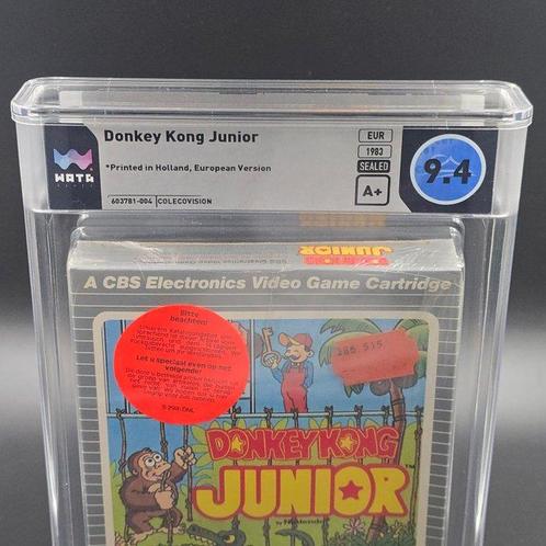 CBS Coleco - Colecovision - Donkey Kong Junior WATA 9.4 A +, Spelcomputers en Games, Spelcomputers | Overige Accessoires