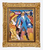 Pierre Ambrogiani (1907-1985) - Élégante sur le port
