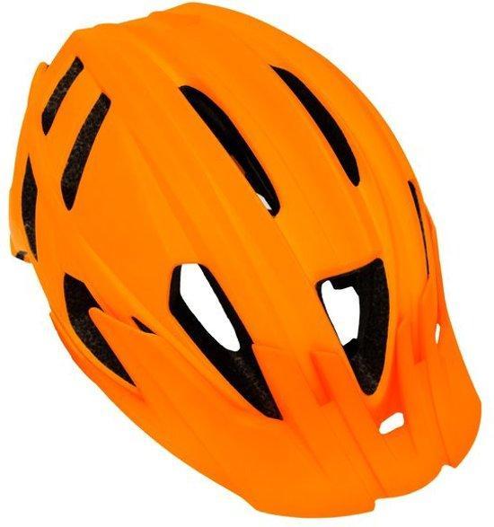 AGU HELM MTB WAJIR ORANJE/ZWART, Sport en Fitness, Wielrennen, Verzenden