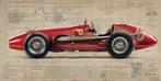 Artxlife - Ascari Ferrari 500 F2 Drawings [XXL], Nieuw