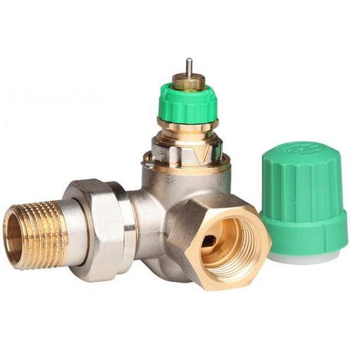 Danfoss RA-DV thermostaatkraan 1/2 dubbelhaaks rechts, Doe-het-zelf en Verbouw, Verwarming en Radiatoren, Verzenden