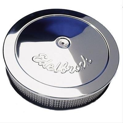 Luchtfilter edelbrock 14 inch chroom, Auto-onderdelen, Filters, Nieuw, Ophalen of Verzenden