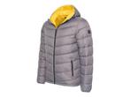 Veiling - Cappuccino Italia Hooded Puffer Jacket Antraciet -, Kleding | Heren, Nieuw