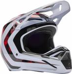 FOX V1 Kairos Wit Rood Crosshelm, Nieuw met kaartje, Overige merken, Heren, Offroadhelm