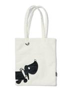 HEMA Takkie schoudertas 42x36cm teddy wit, Sieraden, Tassen en Uiterlijk, Verzenden, Nieuw