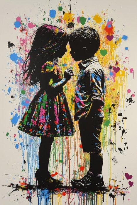 Dine Chanima (XX-XXI) - (XXL Giant) Street Kids Culture, Antiek en Kunst, Kunst | Designobjecten