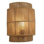 Landelijke wandlamp bruin, Selena, met schakelaar, Huis en Inrichting, Lampen | Wandlampen, Ophalen of Verzenden, Nieuw, Metaal