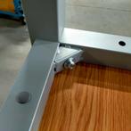 ZEER DEGELIJKE kantoortafel eiken grijs NIEUW - 180x80 cm, Ophalen of Verzenden, Nieuw in verpakking