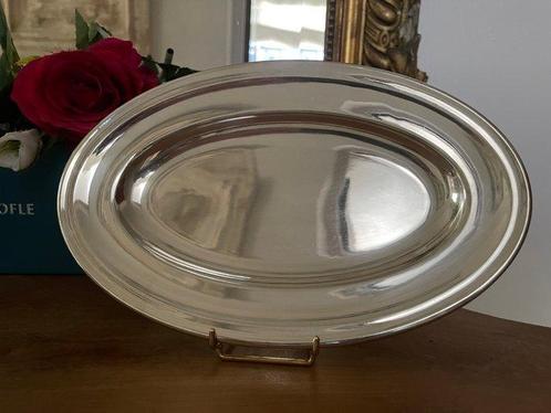 Christofle - Schotel - Gepolijst zilver - Set van 2 ovale, Antiek en Kunst, Antiek | Meubels | Tafels
