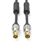Coax kabel - Nedis - 10 meter (Digitaal, 90 dB), Verzenden, Nieuw