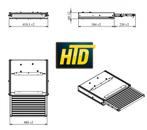 HTD Uitschuifbare Opstap 400 LED, Caravans en Kamperen, Camper-accessoires, Ophalen of Verzenden, Nieuw