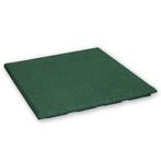 Rubber tegel 20 mm - 50 x 50 cm - Groen, Tuin en Terras, Tegels en Klinkers, Nieuw, Verzenden