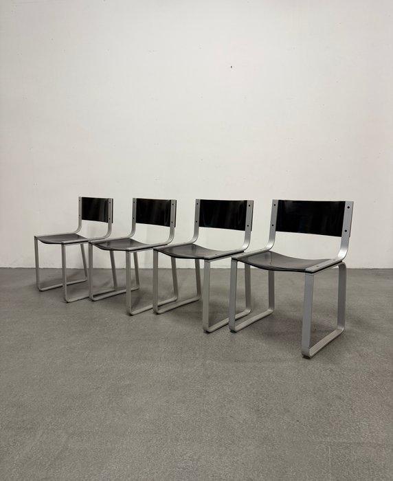 Pastoe - Pierre Mazairac - Stoel (4) - SM0301 - Aluminium,, Antiek en Kunst, Kunst | Designobjecten