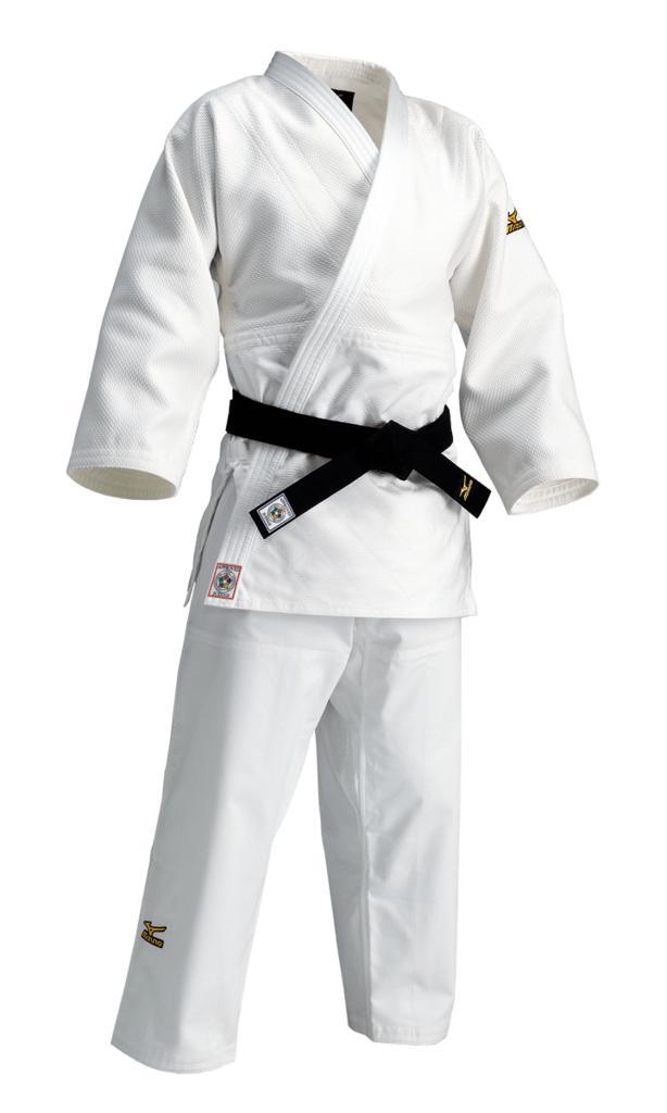 Judopak Mizuno Yusho Japan IJF | Wit (Maat: 3.5 (175)), Sport en Fitness, Vechtsporten en Zelfverdediging, Vechtsportpak, Nieuw