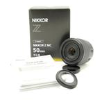 Nikon Z MC 50mm F2.8 Objectief (Occasion), Ophalen of Verzenden, Macrolens, Zo goed als nieuw