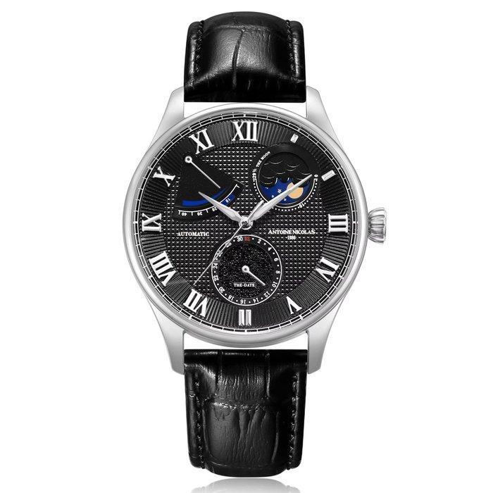 Antoine Nicolas 1986 - Londra Moon Phase - Zonder, Sieraden, Tassen en Uiterlijk, Horloges | Heren