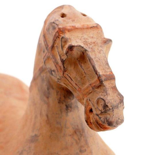 Paardenbeeldje – Han-dynastie - Terracotta - China - Han, Antiek en Kunst, Antiek | Overige Antiek