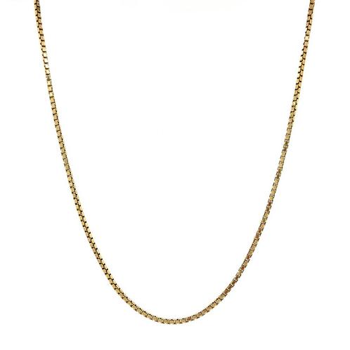Gouden venetiaan lengtecollier 14 krt, Sieraden, Tassen en Uiterlijk, Kettingen, Nieuw, Ophalen of Verzenden