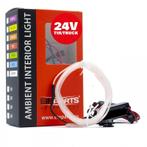 LED Interieur/sfeer verlichting strip - 24V - Wit - 1 Meter, Auto-onderdelen, Vrachtwagen-onderdelen, Verzenden, Nieuw, Verlichting