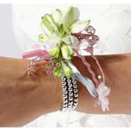 Corsage polscorsage delicate kids zilver alleen voor smalle, Ophalen of Verzenden, Nieuw