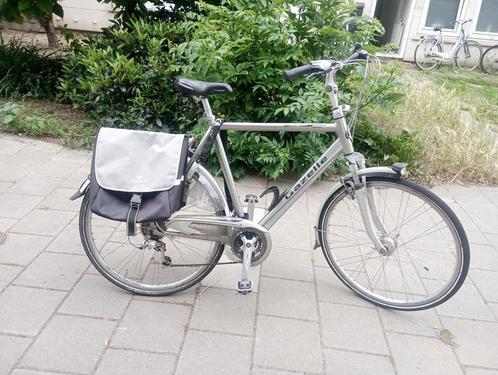 Z.g.a.Herenfiets Gazelle Allu met schimano onderdelen., Fietsen en Brommers, Fietsen | Heren | Herenfietsen, 61 tot 65 cm, Versnellingen