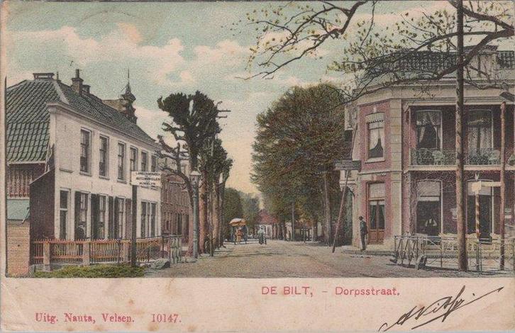 DE BILT - Dorpsstraat, Verzamelen, Ansichtkaarten | Nederland, Verzenden