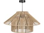 Mica Decorations Elsa Hanglamp - H28 x Ø50 cm - Jute -, Huis en Inrichting, Lampen | Hanglampen, Verzenden, Nieuw