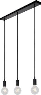 Lucide FIX - Hanglamp - 3xE27 - Zwart Tweede kans -  –, Verzenden, Nieuw