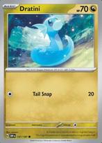 Dratini 157/197 reverse holo Obsidian flames, Hobby en Vrije tijd, Verzamelkaartspellen | Pokémon, Ophalen of Verzenden, Nieuw