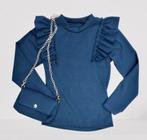 J.Mirano - Zero - Shirt met tasje  Donker Blauw, Kinderen en Baby's, Kinderkleding | Overige, Nieuw, Meisje, Ophalen of Verzenden