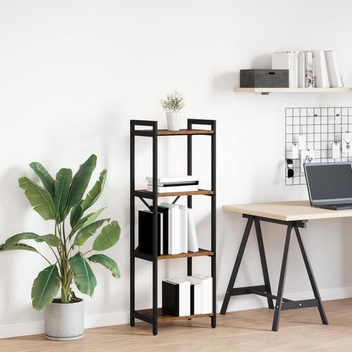 vidaXL Boekenkast Oud hout 40 x 30 x 118 cm Massief hout, Huis en Inrichting, Kasten | Boekenkasten, Nieuw, Minder dan 50 cm, Overige houtsoorten