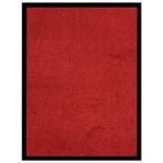 vidaXL Deurmat 40x60 cm rood, Verzenden, Nieuw