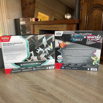 2 Sealed box - BLACK KYUREM EX BOX & BLACK BOLT WHITE FLARE beschikbaar voor biedingen