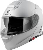 Bogotto H271 Zilver Systeemhelm, Motoren, Systeemhelm, Verzenden, XXL, Nieuw met kaartje
