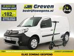 Renault Kangoo Z.E. Incl. Koop-accu L2H1 E-Step AUT €182pm, Auto's, Bestelauto's, Automaat, Renault, Wit, Elektrisch