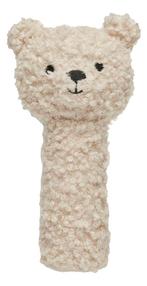Jollein Teddy Bear Naturel Rammelaar 039-001-67007, Verzenden, Nieuw, Rammelaar