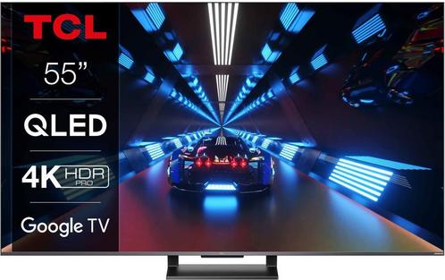 TCL 55C735 - 55 inch QLED 4K Ultra HD Smart 120 Hz TV, Audio, Tv en Foto, Televisies, 100 cm of meer, Smart TV, 120 Hz, 4k (UHD)
