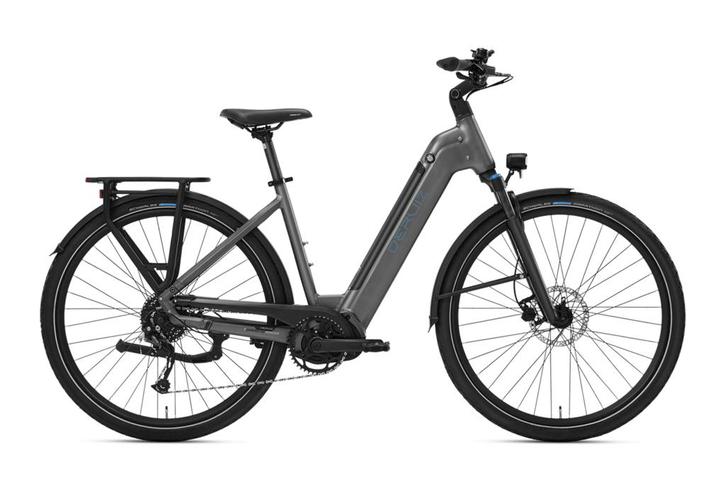 Deruiz Mica G Trekking E-Bike - Einsteiger E-Bike - Grau, Fietsen en Brommers, Elektrische fietsen, Verzenden