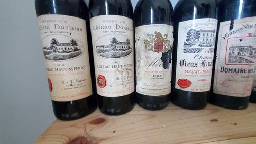 1964 x 2 Chateau Donissan 1966 Chateau Vieux Rivallon 1964 x, Verzamelen, Wijnen