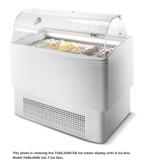 CombiSteel Schepijsvitrine Fiji 383L | 14x 5L | 1354x630x124, Ophalen of Verzenden, Nieuw