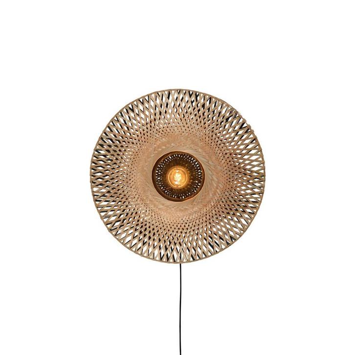 Good & Mojo Kalimantan Wandlamp, ø¸44 cm (Wandlampen), Huis en Inrichting, Lampen | Wandlampen, Nieuw, Verzenden