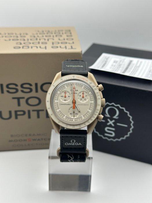 Omega x Swatch - MoonSwatch - Mission to Jupiter - Zonder, Sieraden, Tassen en Uiterlijk, Horloges | Heren