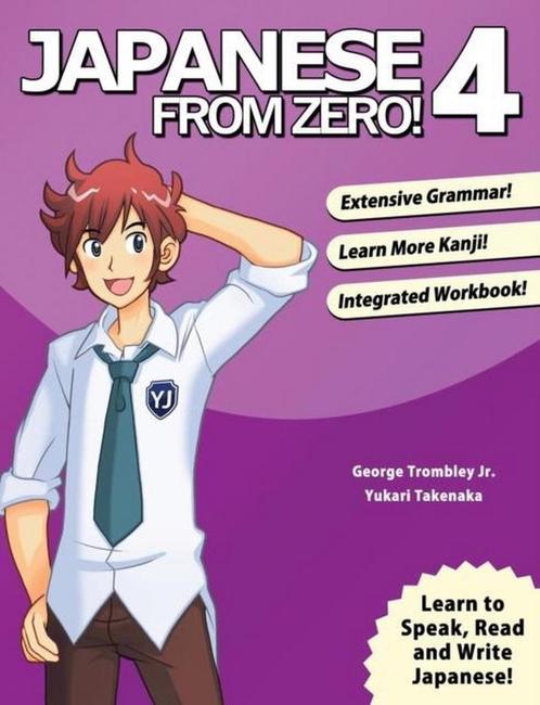 Japanese From Zero 4 9780989654500 George Trombley, Boeken, Taal | Engels, Gelezen, Verzenden