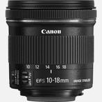 Canon EF-S 10-18mm f/4.5-5.6 IS STM Lens, Zo goed als nieuw, Verzenden