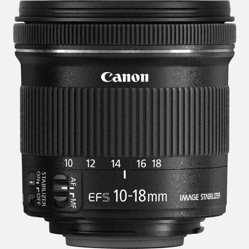 Canon EF-S 10-18mm f/4.5-5.6 IS STM Lens, Audio, Tv en Foto, Fotografie | Lenzen en Objectieven, Zo goed als nieuw, Verzenden